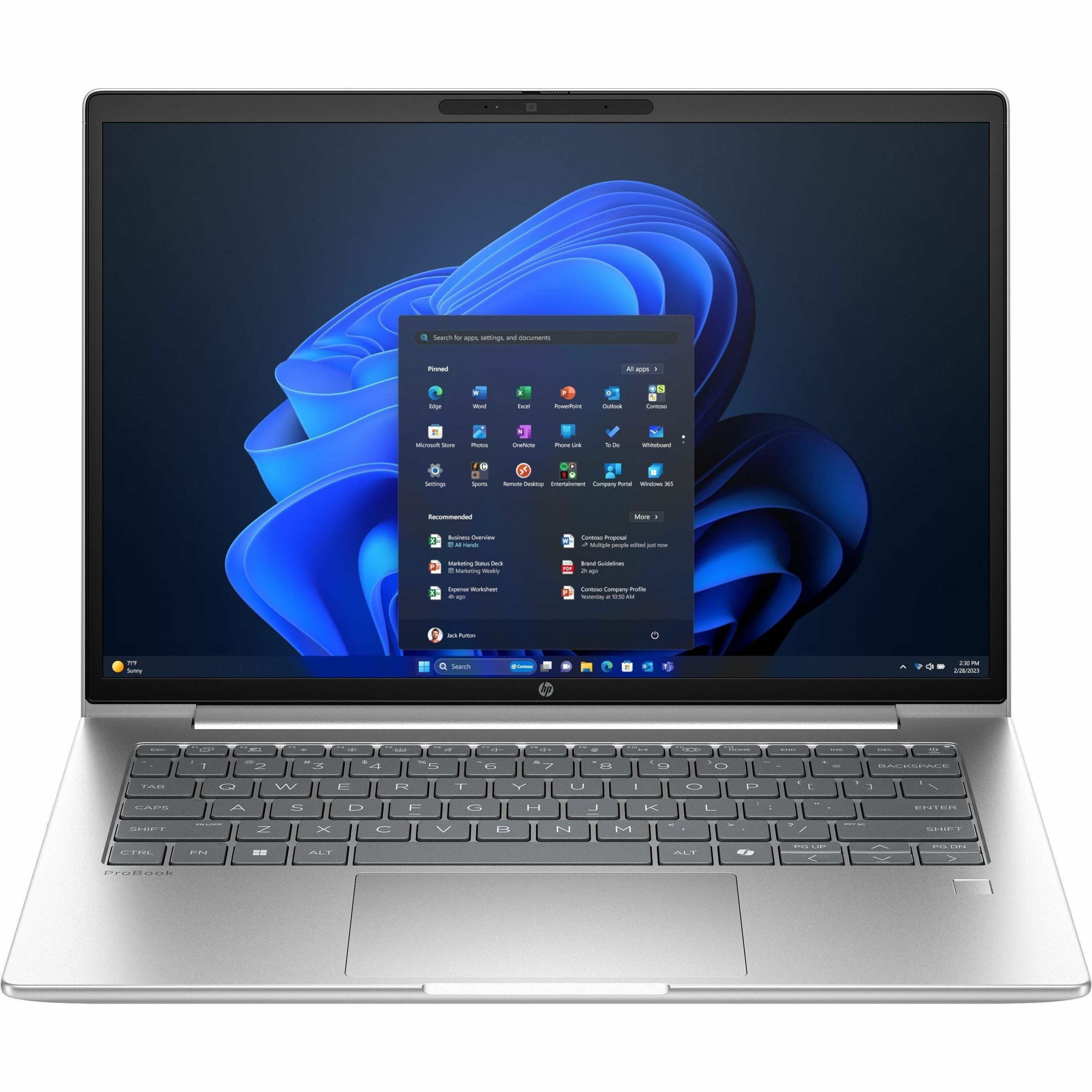 HP ProBook 4 G1a 14" Notebook - WUXGA - 60 Hz - AMD Ryzen 7 250 - 24 GB - 1 TB SSD - English Keyboard - Pike Silver