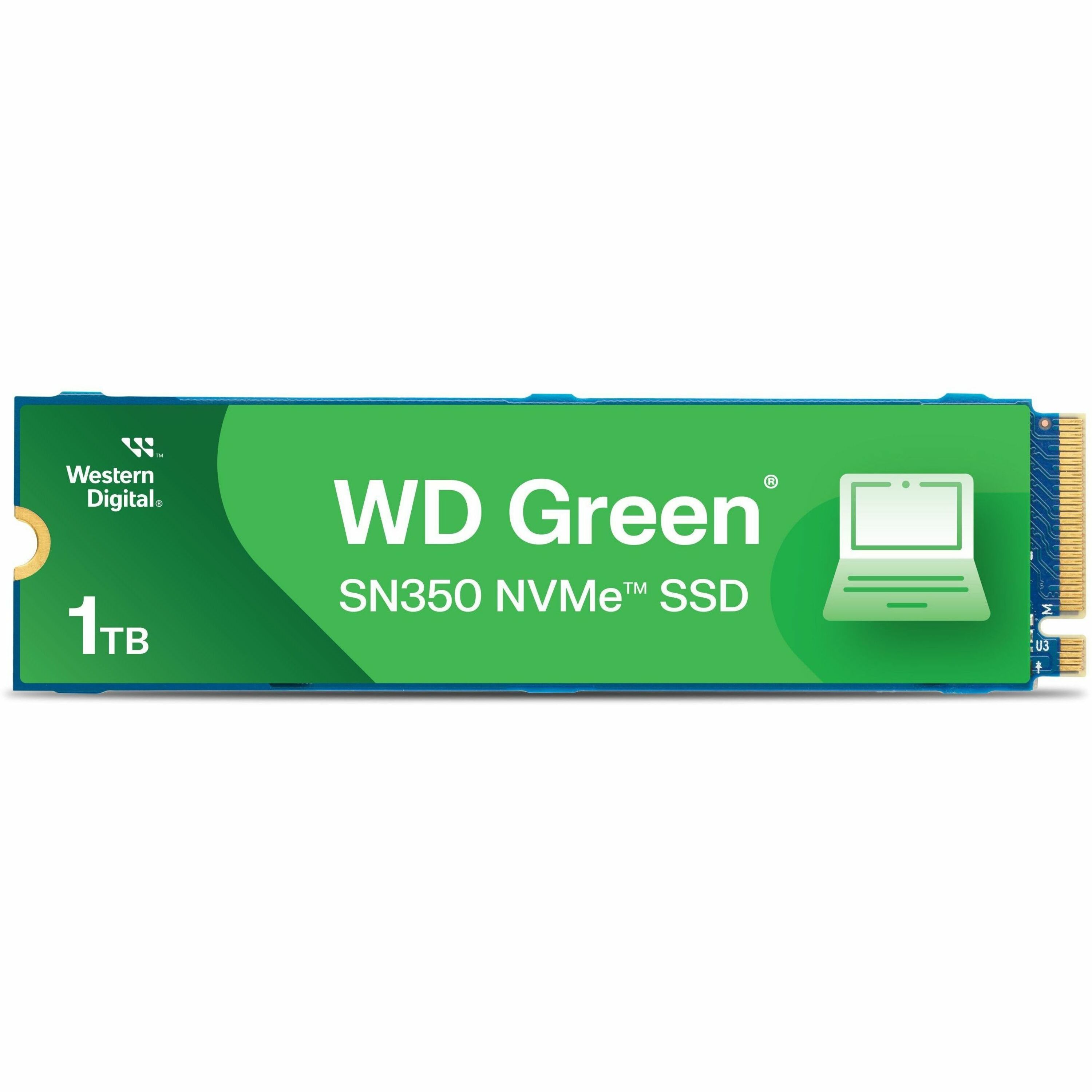 WD Green SN350 WDS100T3G0C 1TB Solid State Drive - M.2 2280 Internal - PCI Express NVMe (PCI Express NVMe 3.0 x4)