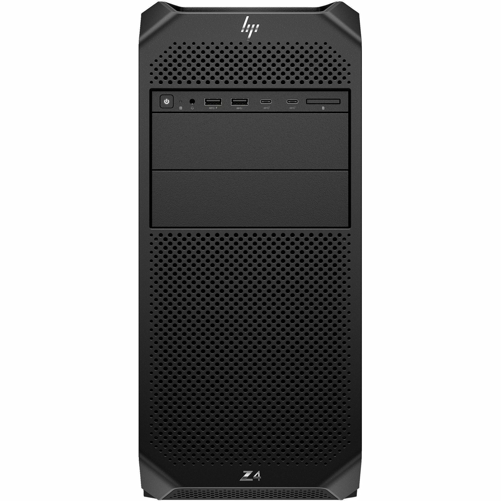 HP Z4 G5 Workstation - 1 x Intel Xeon w3-2425 - 32 GB - Tower - Black