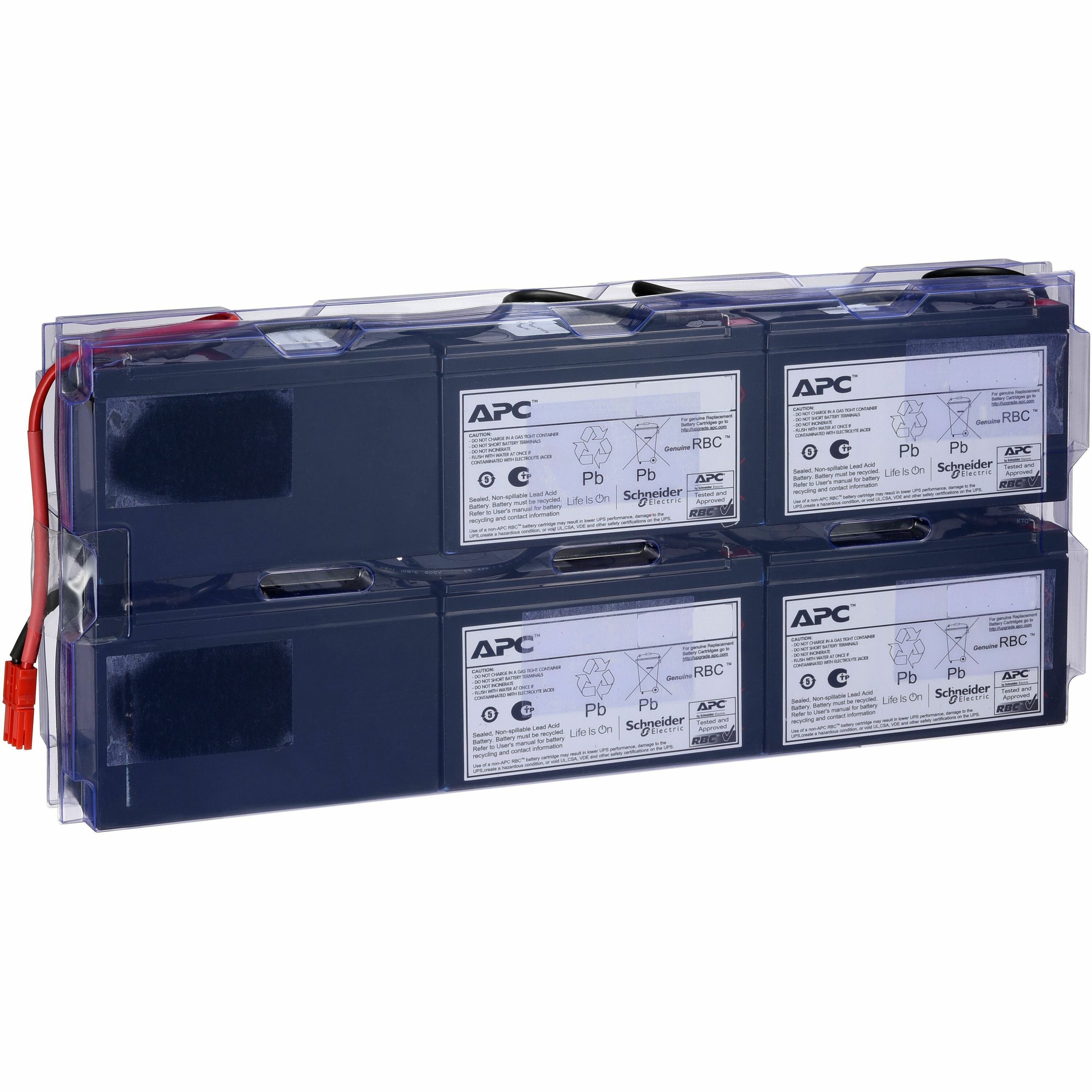 APC Replacement Battery Cartridge, VRLA, 9Ah, 72V DC, 2-year warranty