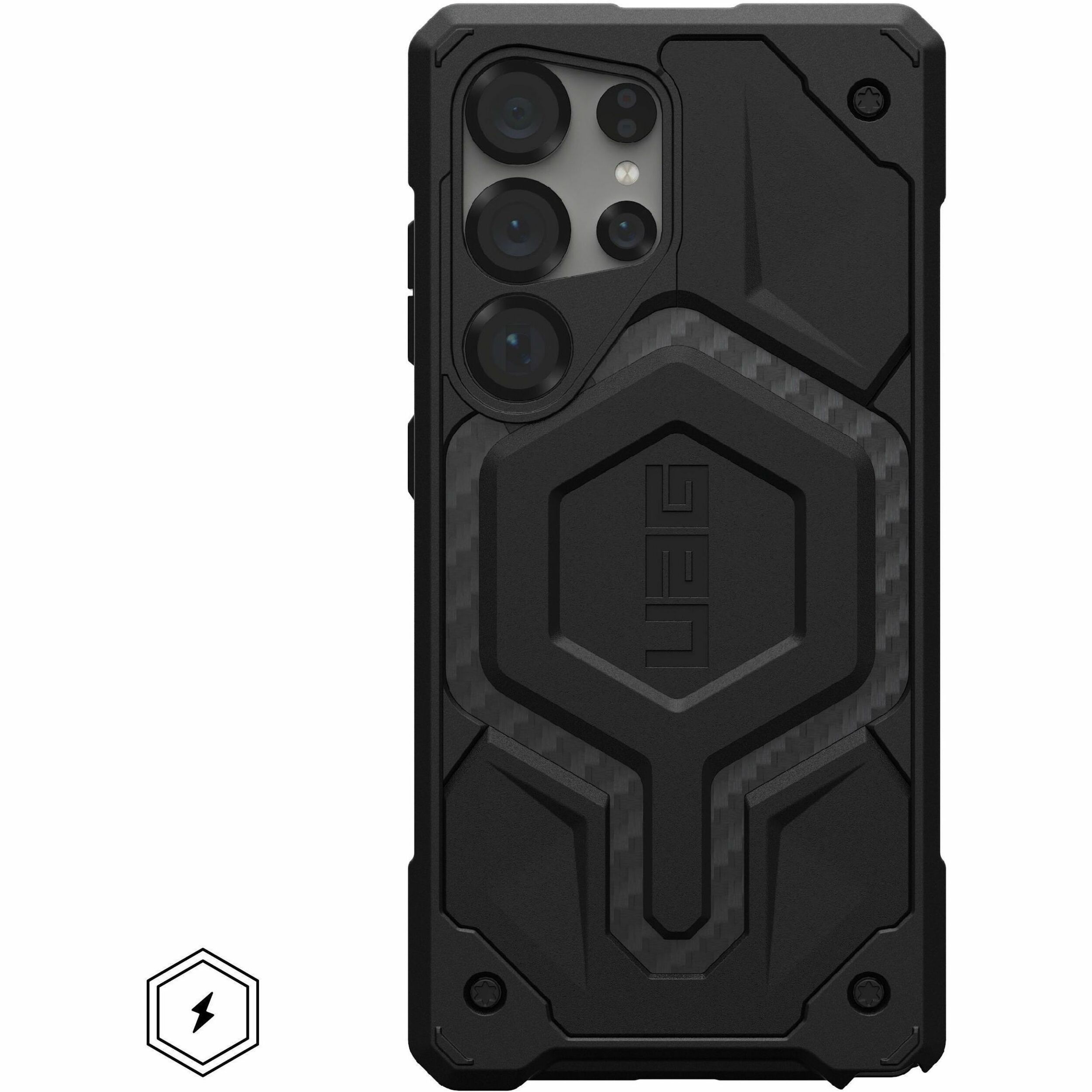 Urban Armor Gear Monarch Pro Galaxy S25 Ultra Case - Carbon Fiber