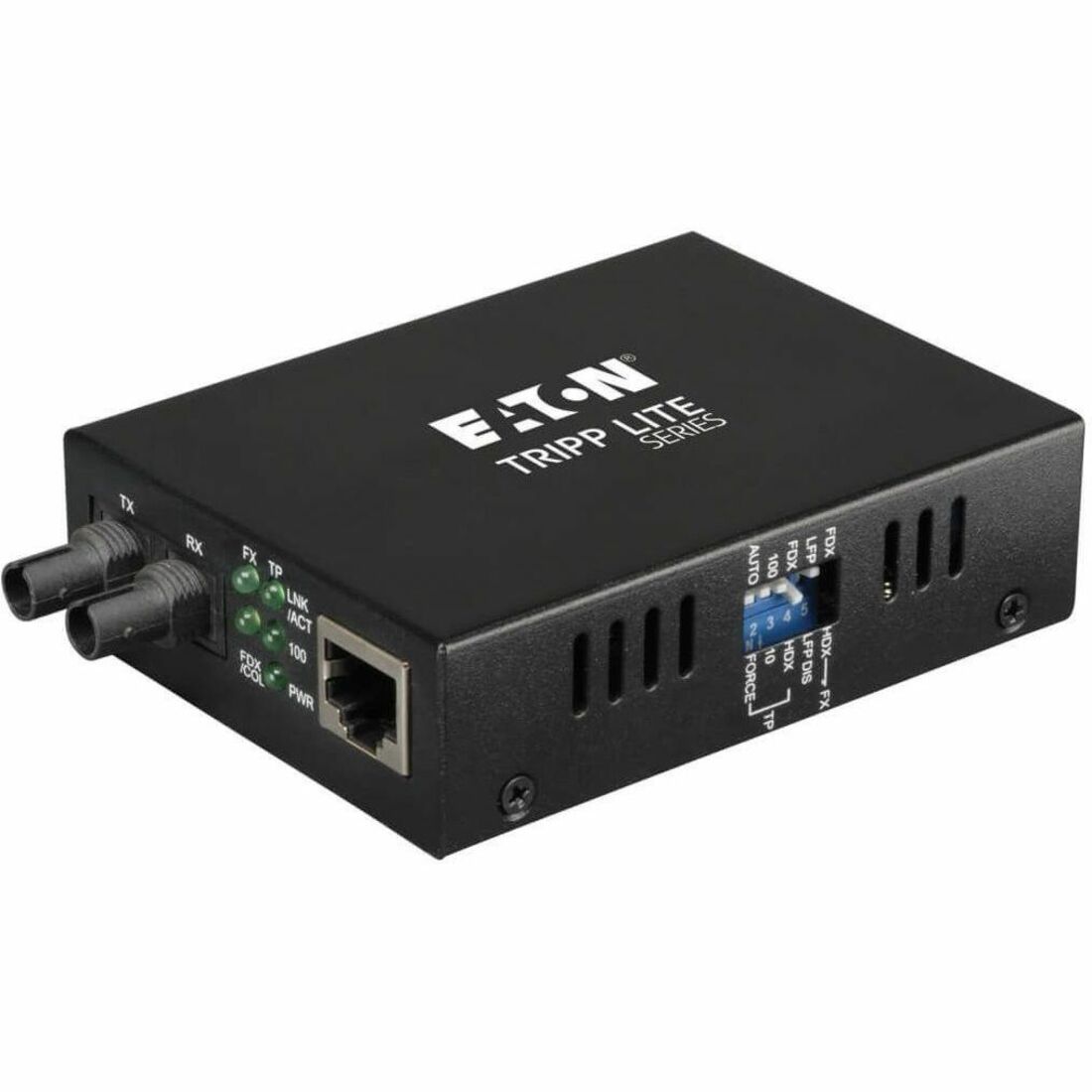 Tripp Lite by Eaton Multimode Fiber to Ethernet Media Converter 10/100BaseT to 100BaseFX-ST 2km 1310nm