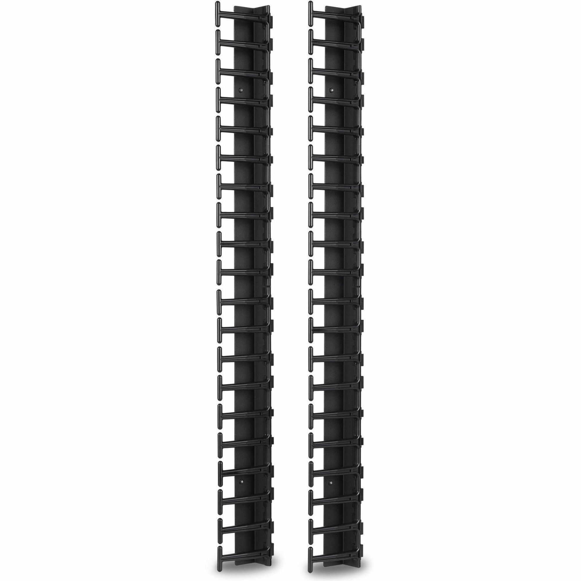 APC NetShelter Cable Management, Vertical Cable Manager, for NetShelter SX 600mm Wide 42U, Set of 2, 107 x 889 x 45 mm