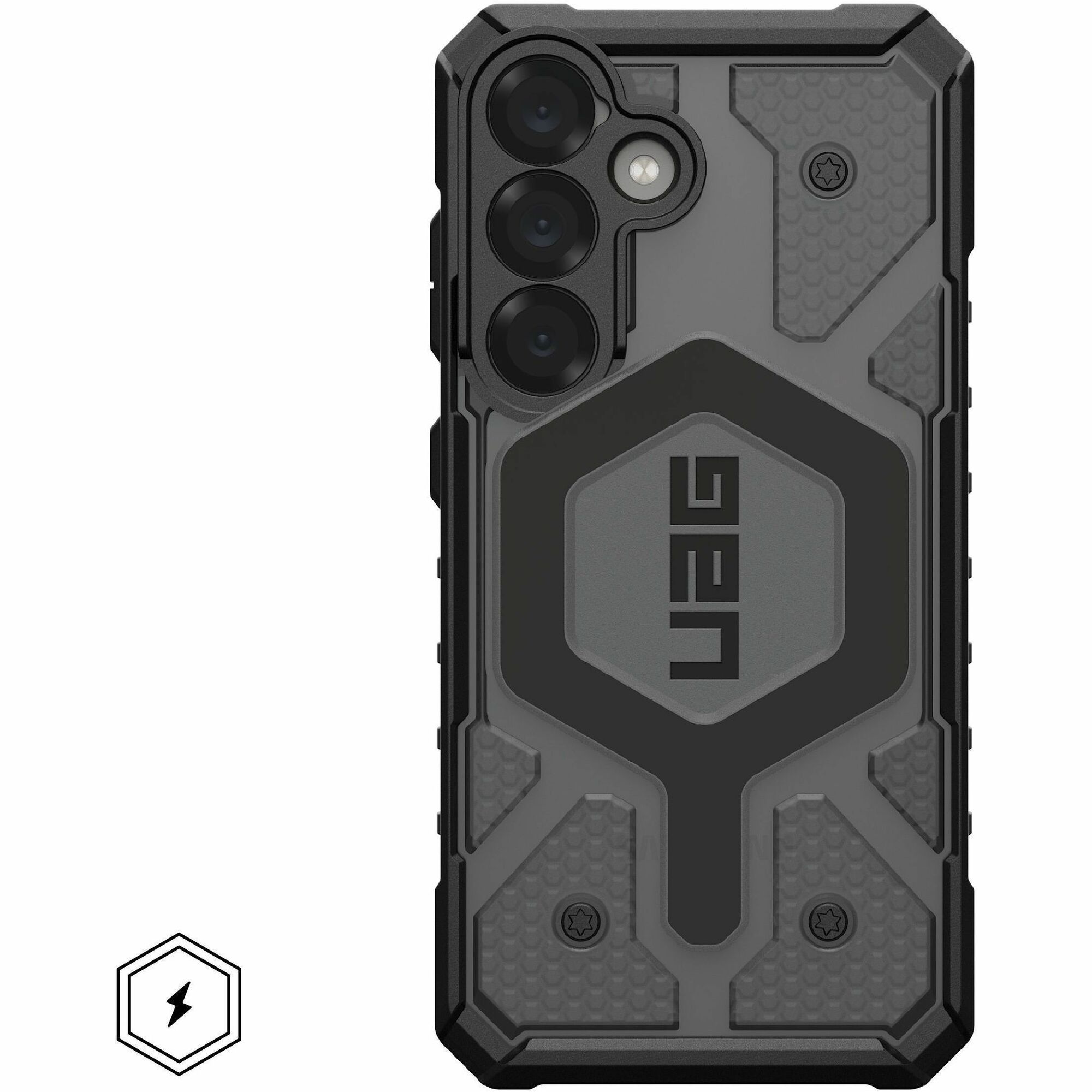 Urban Armor Gear Pathfinder Clear Galaxy S25 Case - Ash