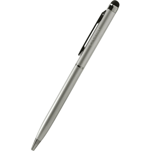 Cellet Silver 2 in 1 Stylus Pen for Apple iPad Samsung S4 and Other Touchscreens