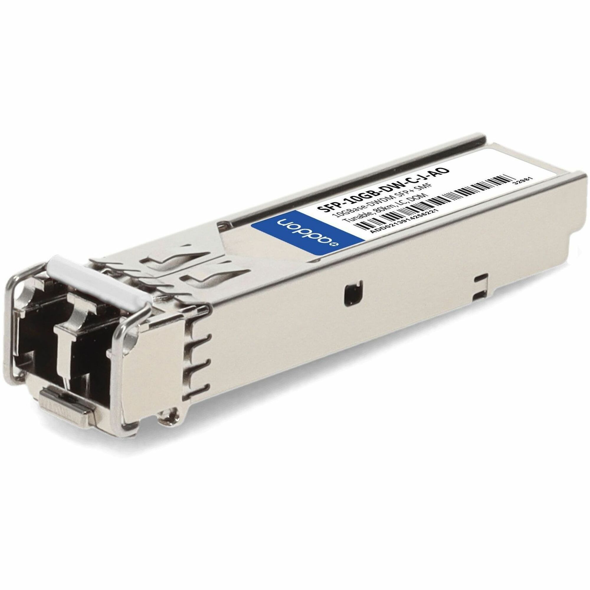 AddOn Juniper Networks® Compatible TAA 10GBase-DWDM SFP+ Transceiver (SMF, Tunable, 80km, LC, DOM)