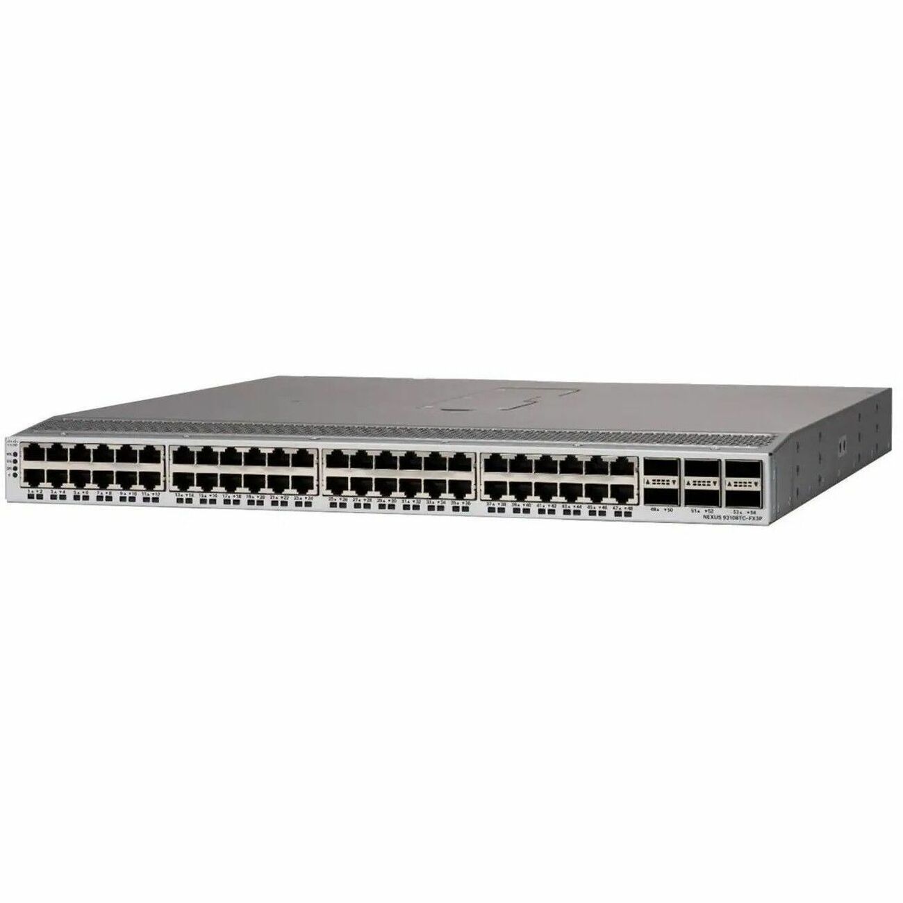 Cisco Nexus 9000 fixed with 24p 100M/1/10G BASE-T and 6p 40G/100G QSFP28