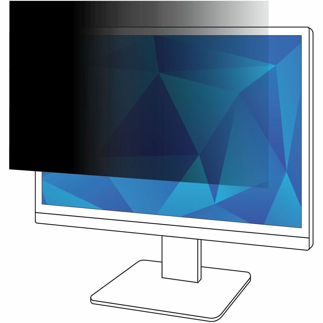 3M™ Privacy Filter for 31.5in Monitor, 16:9, PF315W9B