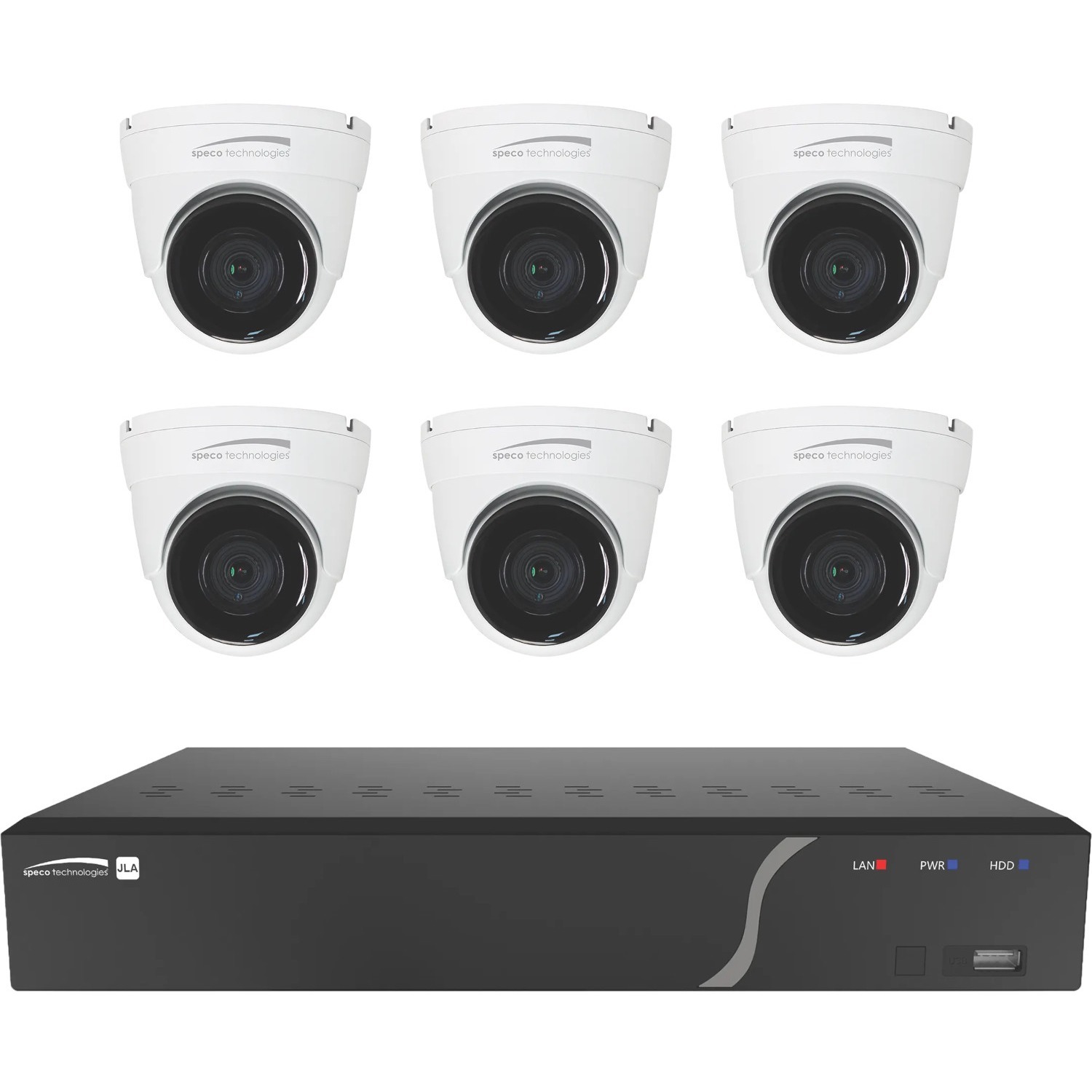 Speco Video Surveillance System - 2 TB HDD