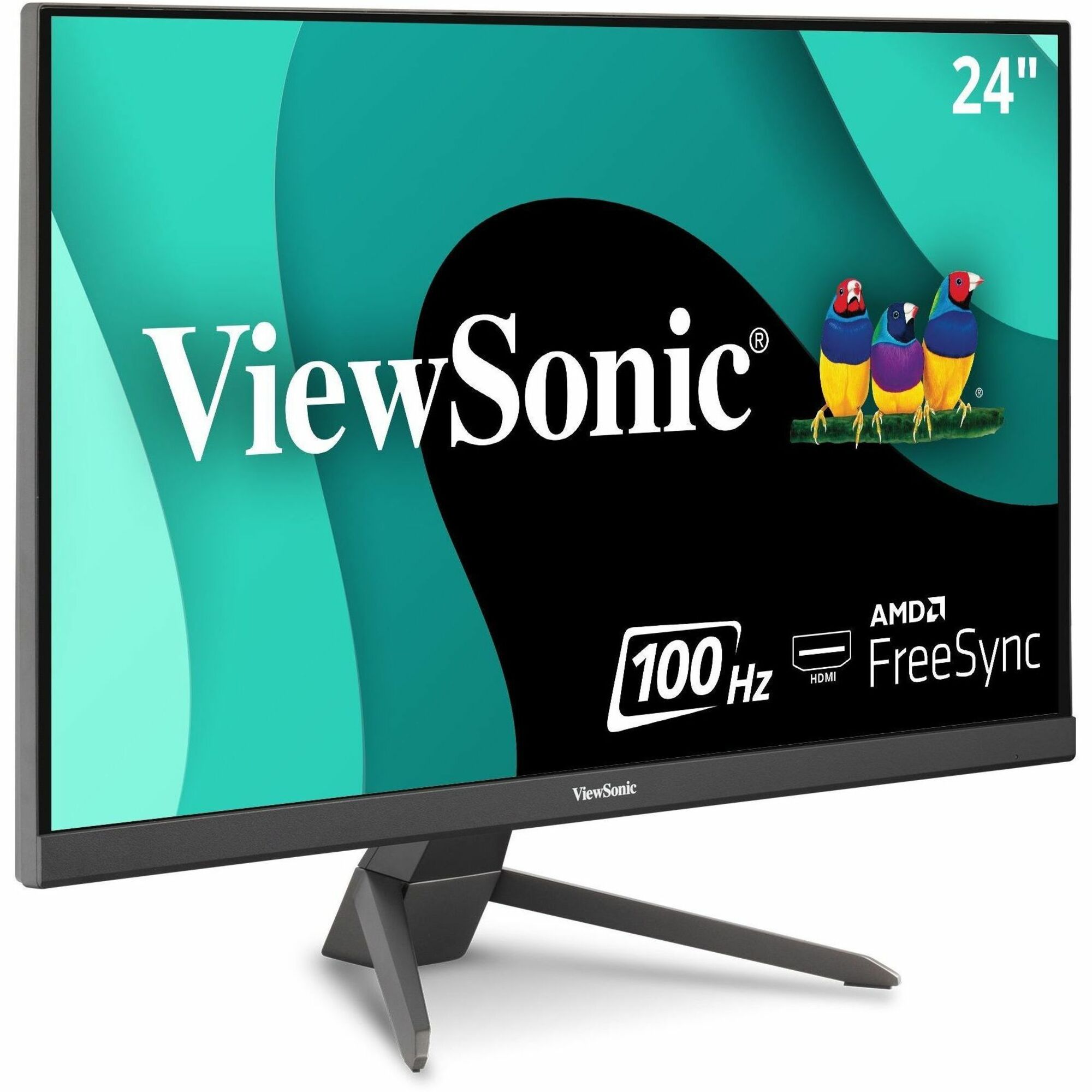 ViewSonic VX2467-MHD 24" 1080p 1ms 75Hz FreeSync Monitor with HDMI, DP, and VGA