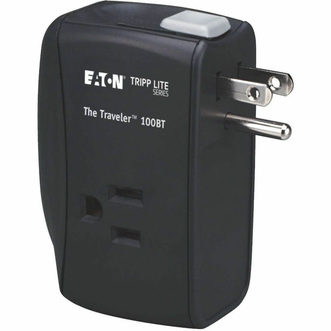 Eaton Tripp Lite Series Protect It! 2-Outlet Portable Surge Protector, Direct Plug-In, 1050 Joules, Ethernet Protection