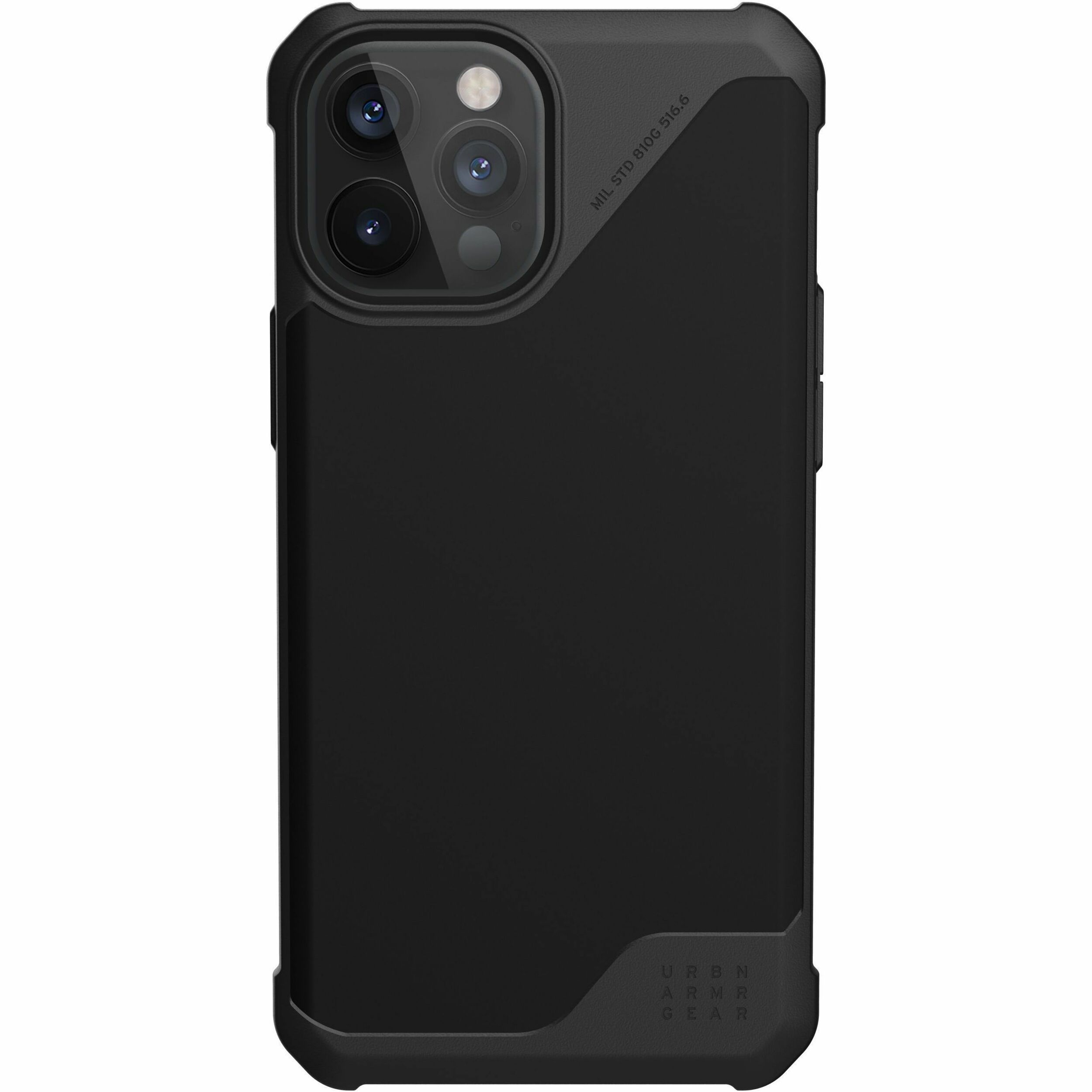 Urban Armor Gear Metropolis LT Series iPhone 12 Pro Max 5G Case - SATN ARMR Black