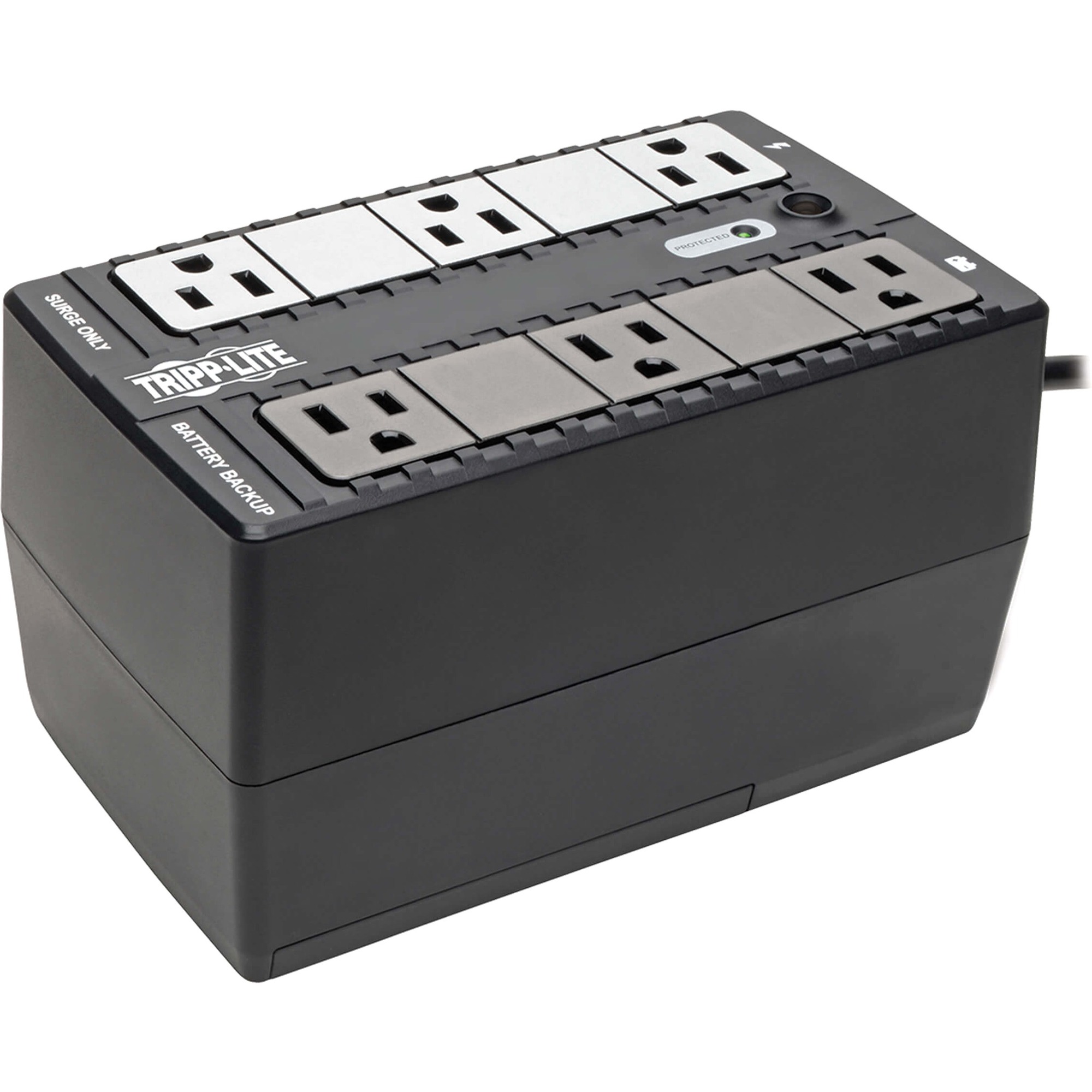 Tripp Lite by Eaton UPS 350VA 210W Desktop Wall Mount PC / MAC Battery Back Up Compact 50/60Hz 120V 6 Outlets 5-15P