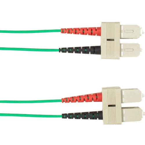 Black Box Colored Fiber OS2 9/125 Singlemode Fiber Optic Patch Cable - OFNP Plenum