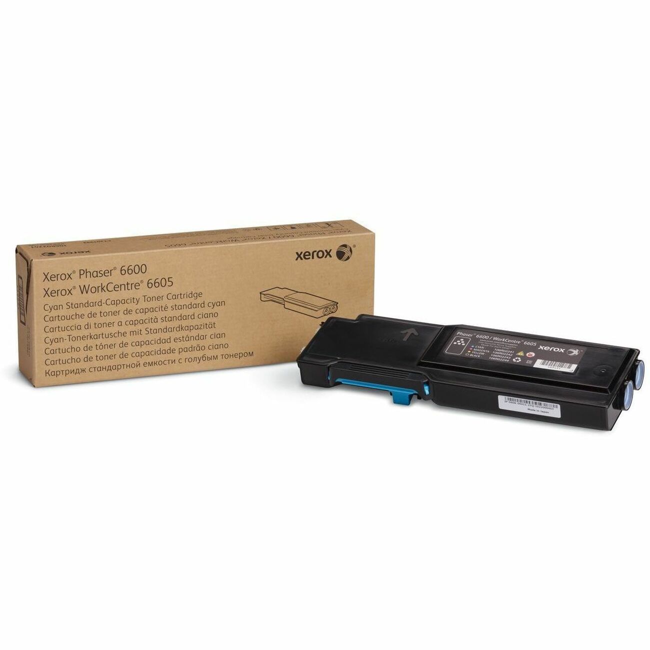 Xerox Genuine Phaser™ 6600, WorkCentre™ 6605 Cyan Toner Cartridge