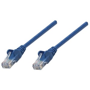Network Patch Cable, Cat6, 3m, Blue, CCA, U/UTP, PVC, RJ45, Gold Plated Contacts, Snagless, Booted, Lifetime Warranty