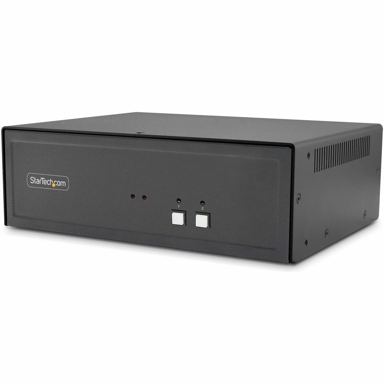 StarTech Secure 2-Port KVM Switch, HDMI or DisplayPort, 4K 60Hz, NIAP 4.0, CAC, Made in the USA