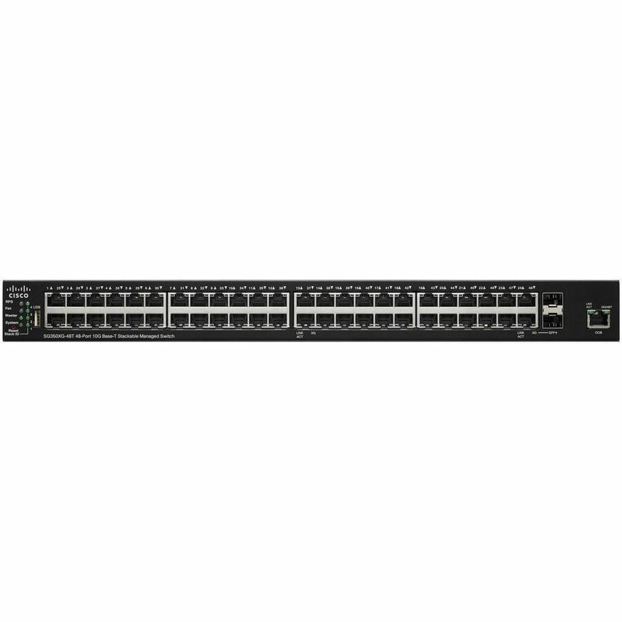 Cisco SG350XG-48T 48-Port 10GBase-T Stackable Managed Switch