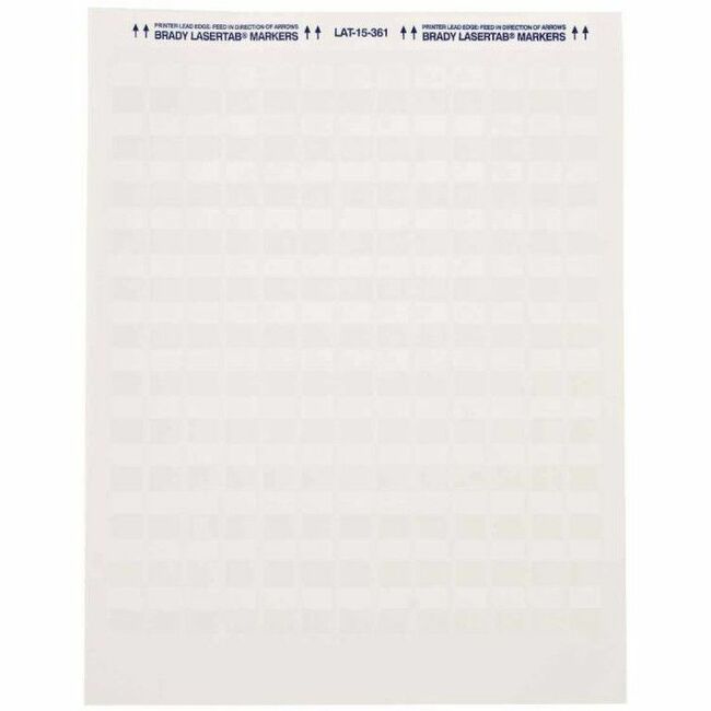 Brady Self Laminating Labels