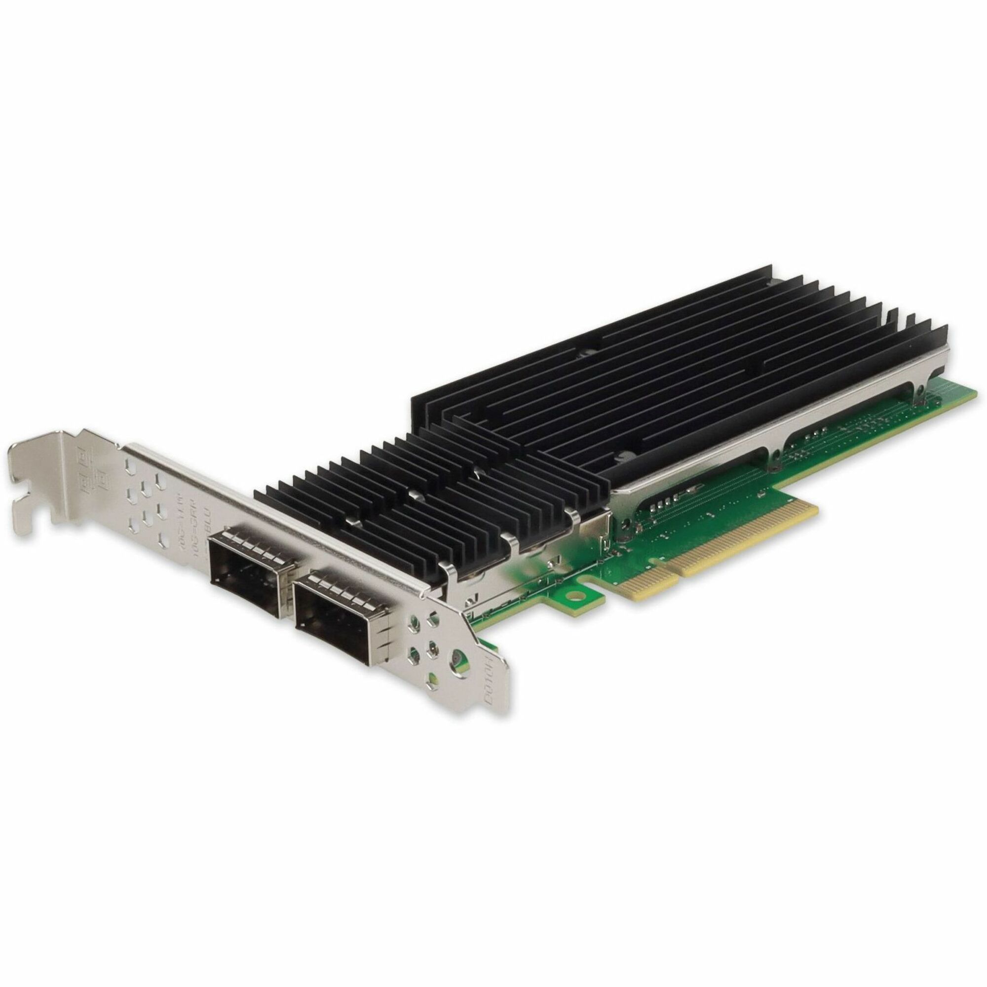 AddOn Mellanox® MCX354A-FCCT Comparable 40Gbs Dual Open QSFP+ Port PCIe 3.0 x8 Network Interface Card