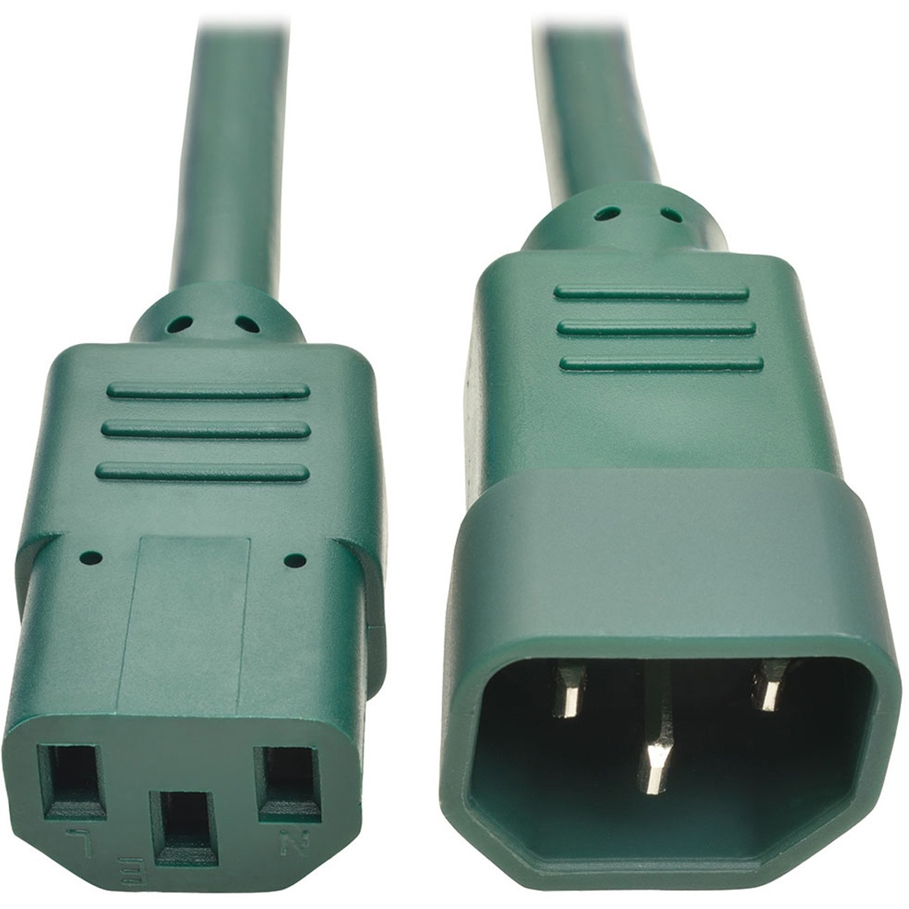 Tripp Lite by Eaton PDU Power Cord C13 to C14 - 10A 250V 18 AWG 6 ft. (1.83 m) Green
