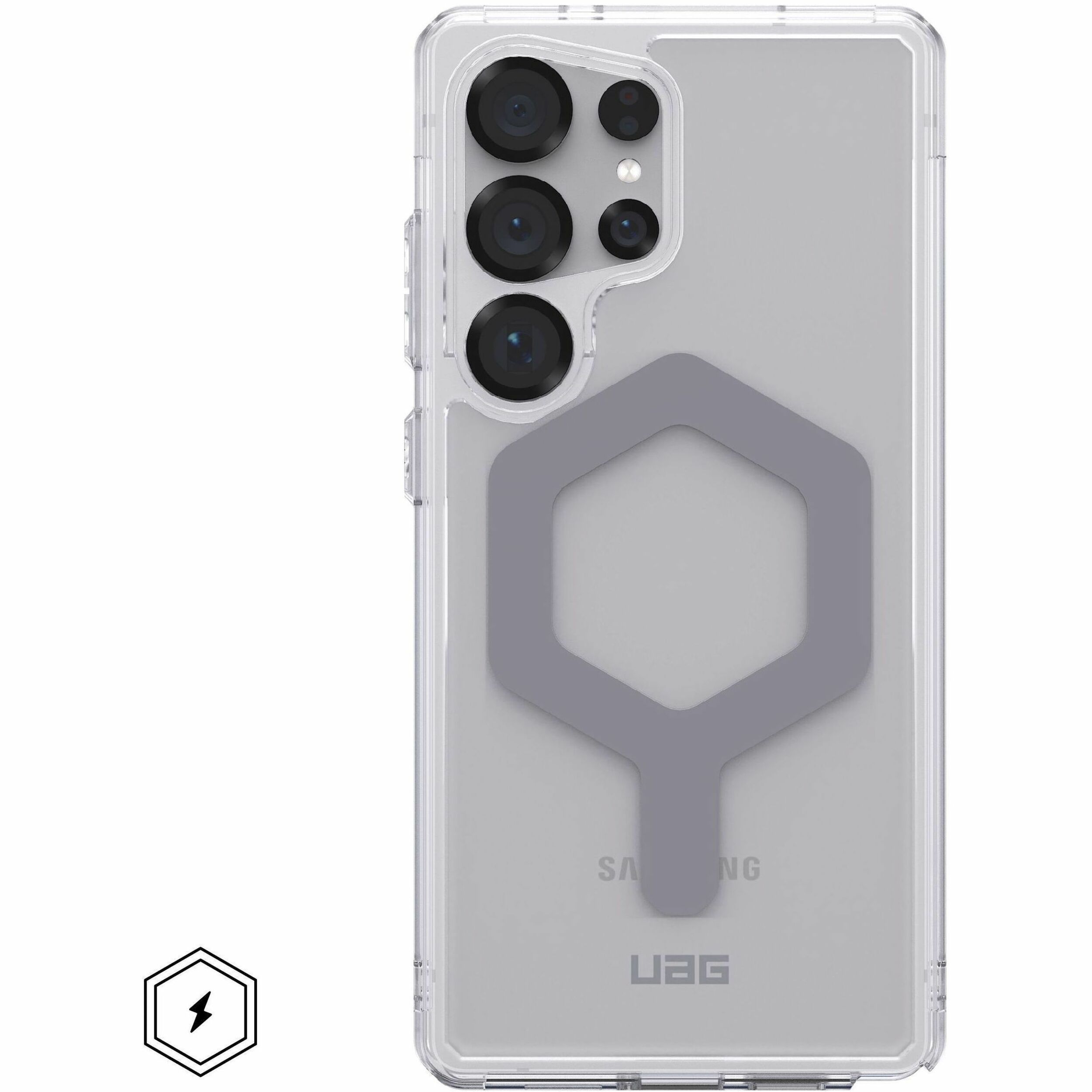 Urban Armor Gear Plyo Pro Galaxy S25 Ultra Case - Ice/Silver