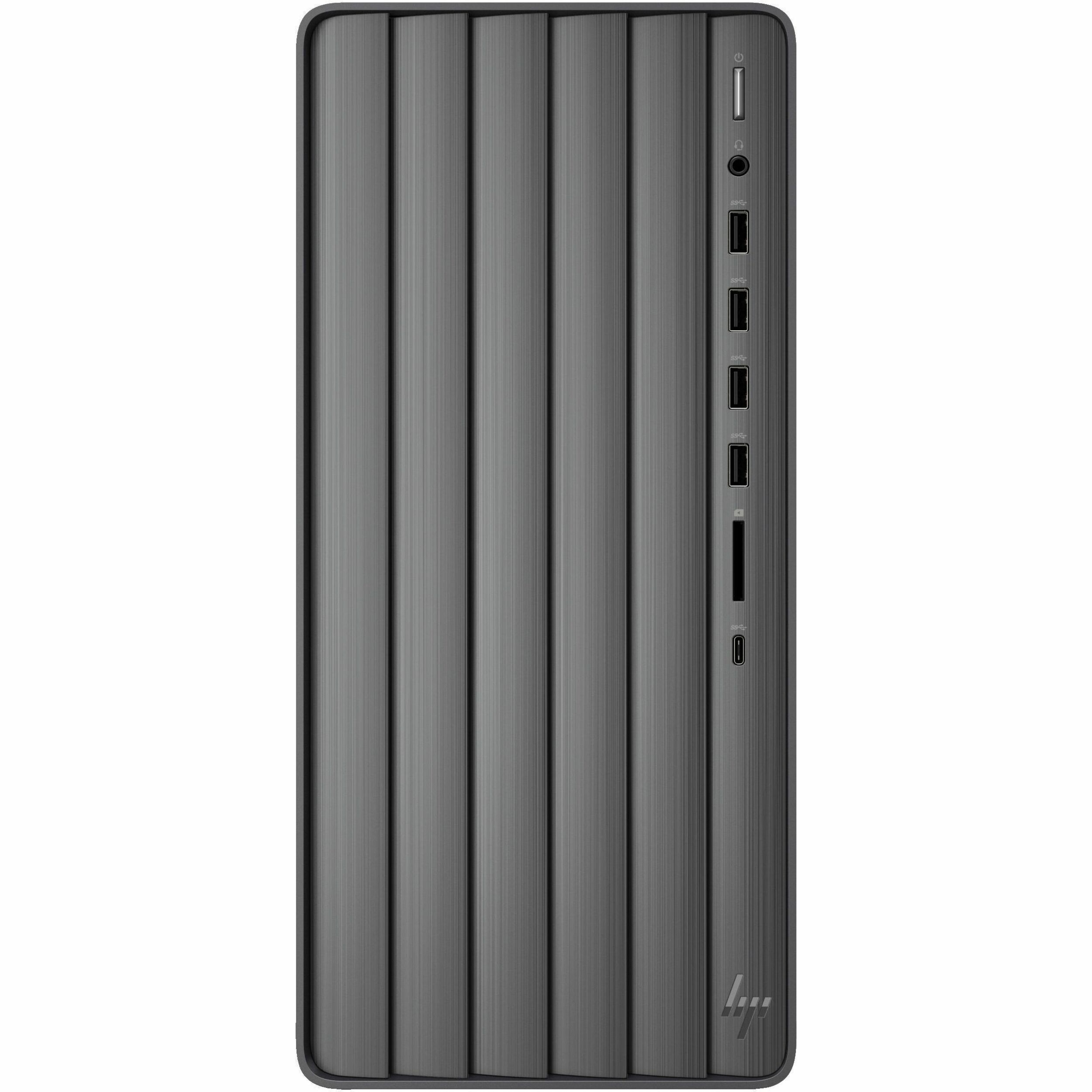 HPI SOURCING - NEW Envy TE01-5000i TE01-5360 Desktop Computer - Intel Core i7 14th Gen i7-14700F - 16 GB - 1 TB SSD - Mini-tower - Nightfall Black, Dark Chrome