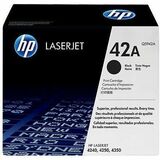 HP 42A (Q5942A) Original Standard Yield Laser Toner Cartridge - Single Pack - Black - 1 Each