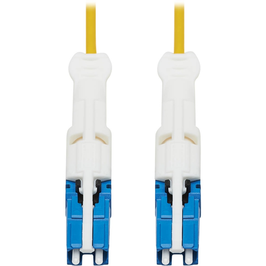 Eaton Tripp Lite Series 400G Duplex Singlemode 9/125 OS2 Fiber Optic Cable (CS-UPC/CS-UPC), Round LSZH Jacket, Yellow, 10 m