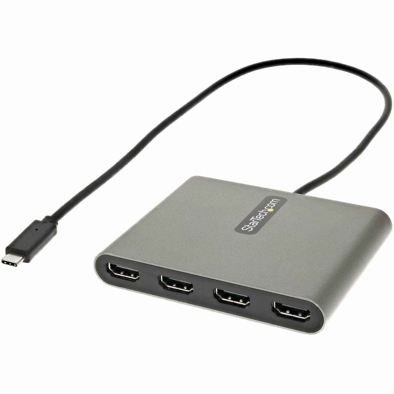 StarTech USB C to Quad HDMI Adapter, USB-C to 4x HDMI Monitor Converter for Windows (no support for macOS/ChromeOS/Linux) - TAA