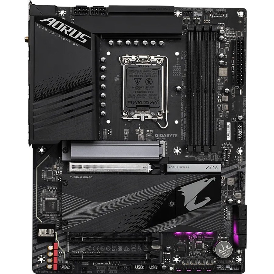 GIGABYTE Z790 ELITE AX Desktop Motherboard - Intel Z790 Chipset - Socket LGA-1700 - ATX