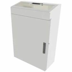 Middle Atlantic VWM Door with Plexi Access Fits 42" High x 10" Deep - White