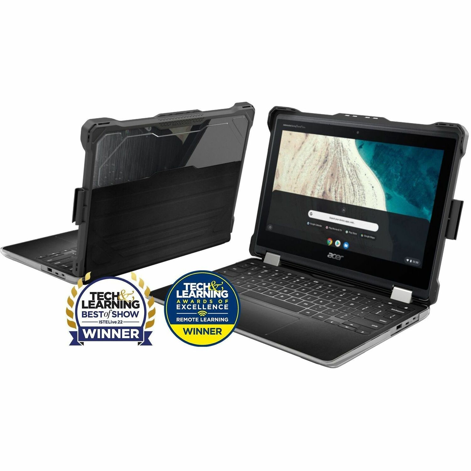 Extreme Shell-L for Acer R752T Chromebook Spin 511 11" (Black/Clear)