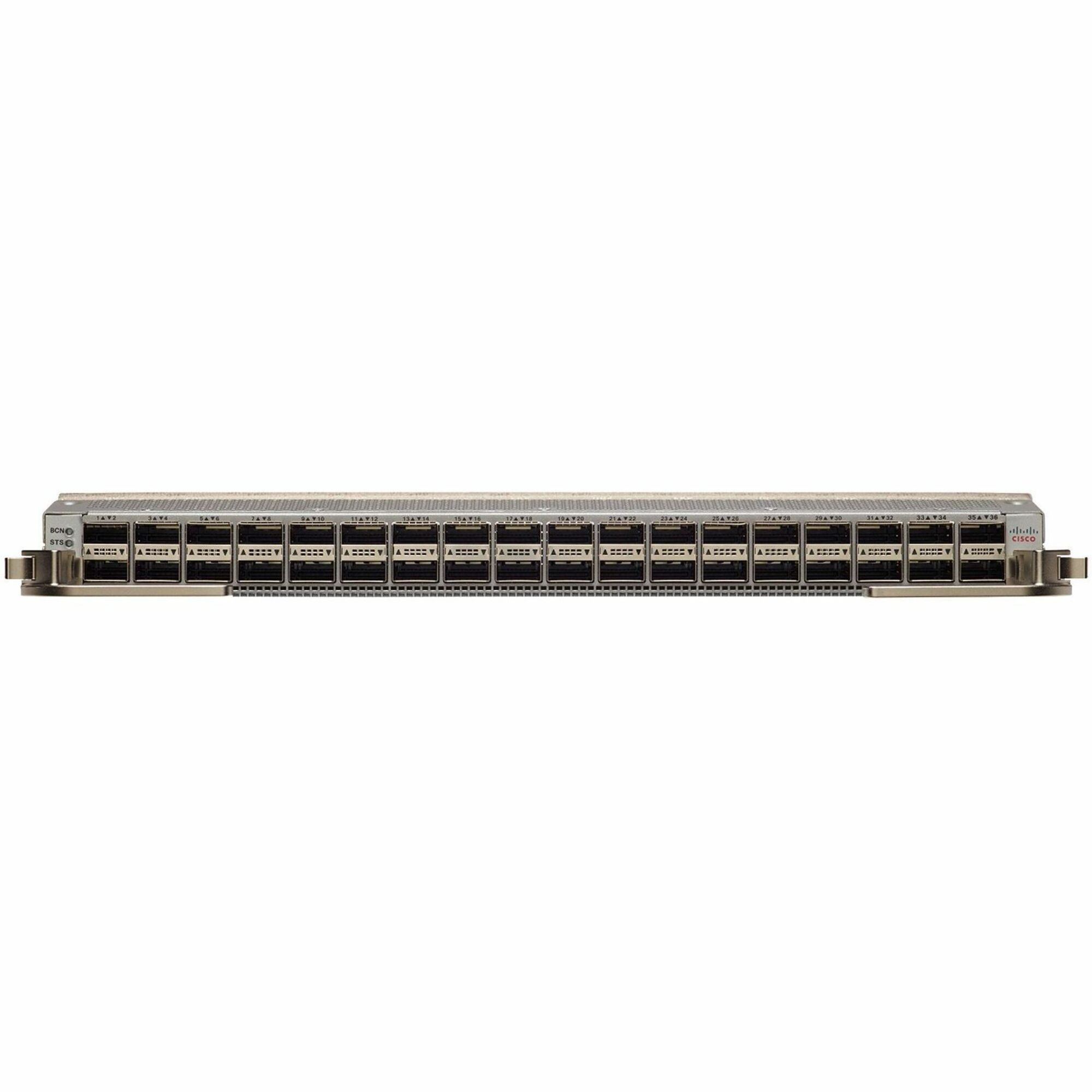 Cisco 36-Port 100-Gigabit Ethernet QSFP28 Line Card
