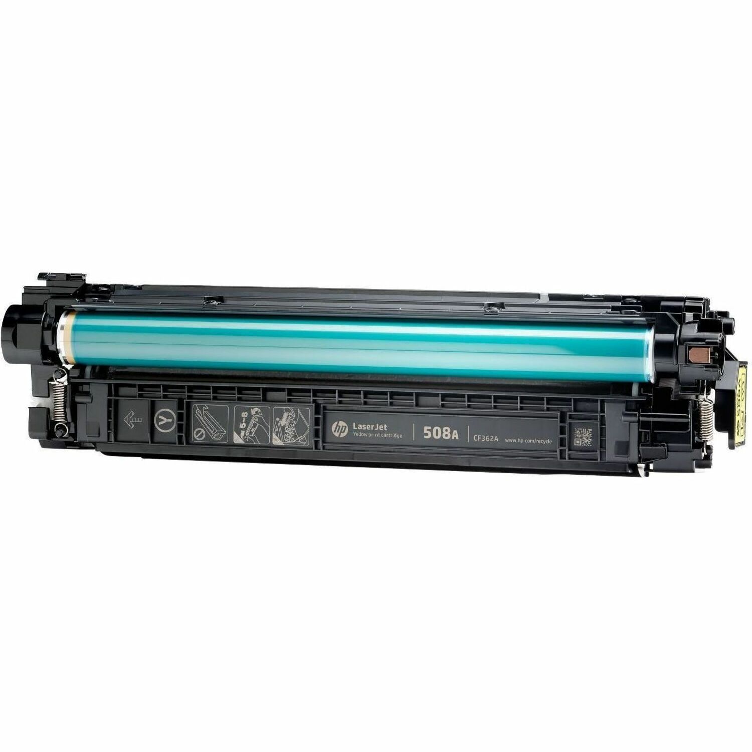 HP 508A (CF362A) Original Laser Toner Cartridge - Single Pack - Yellow - 1 Each