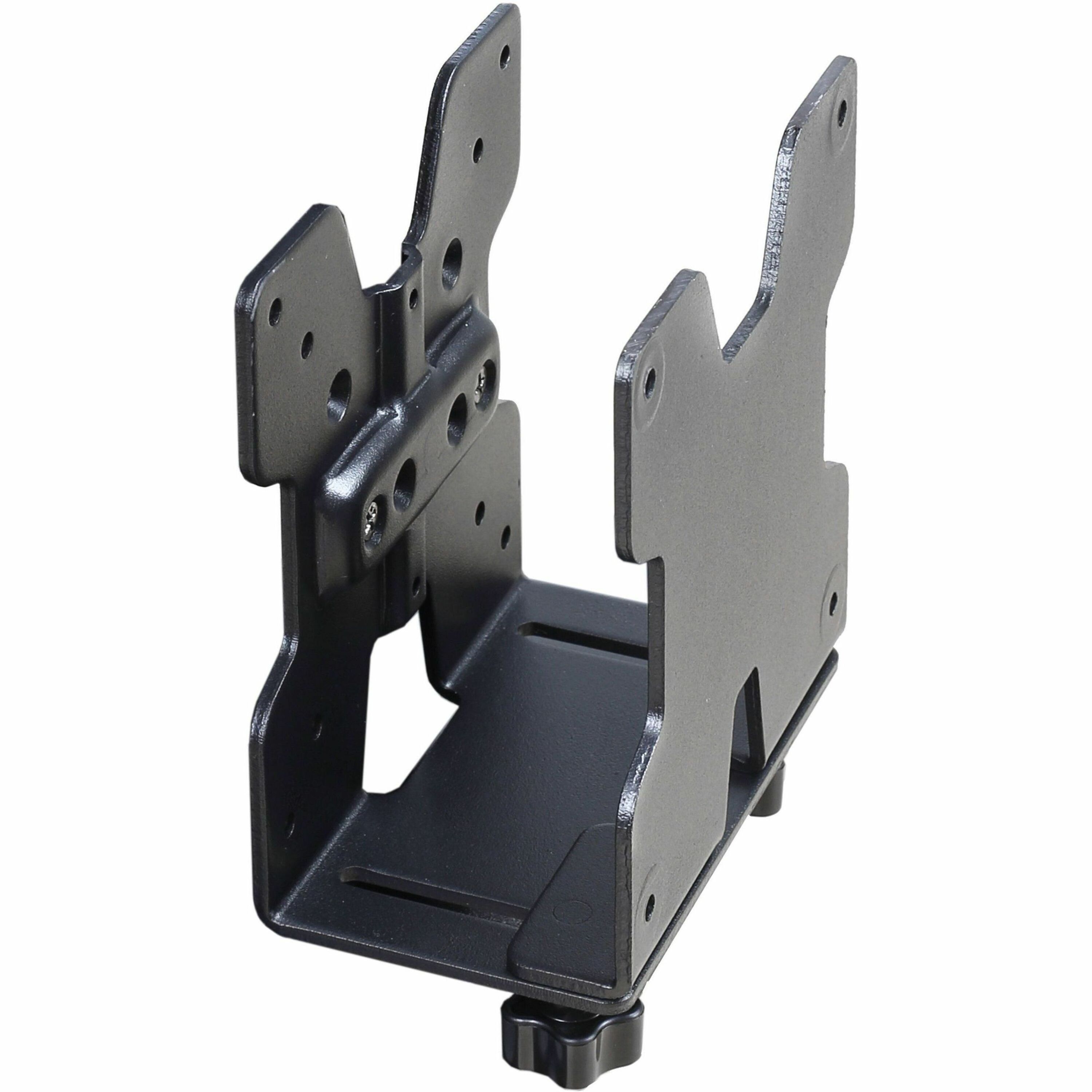 Ergotron CPU Mount for Computer, PC, Thin Client, Mac mini, Peripheral Device, Monitor Mount, Mounting Arm, Workstation, Display Stand, Desk Stand, Wall Mount, ... - Black
