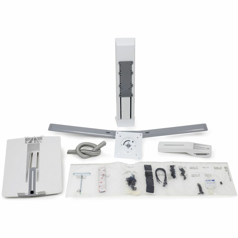 Ergotron Desk Mount for LCD Display, Notebook, Workstation - White