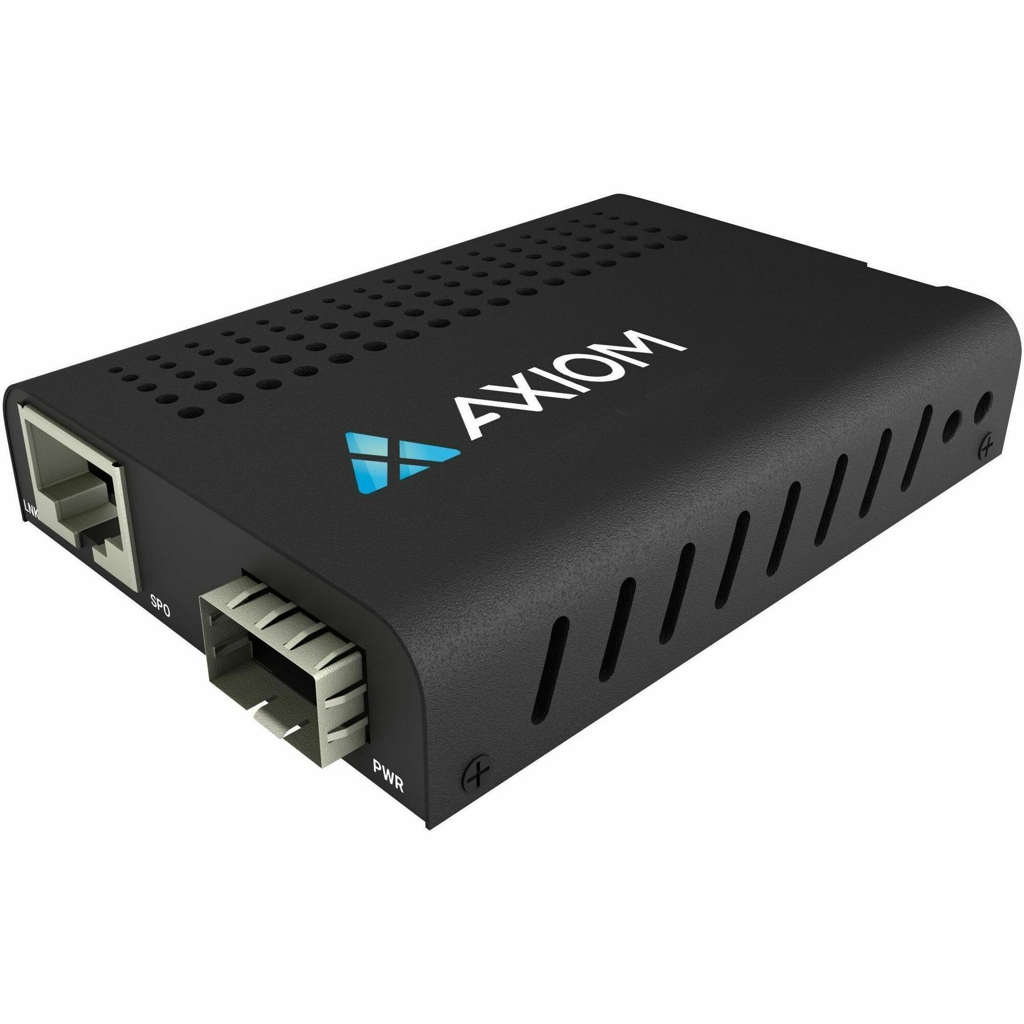 Axiom 1000BASE-T to 1000BASE-BX Simplex LC Fiber Media