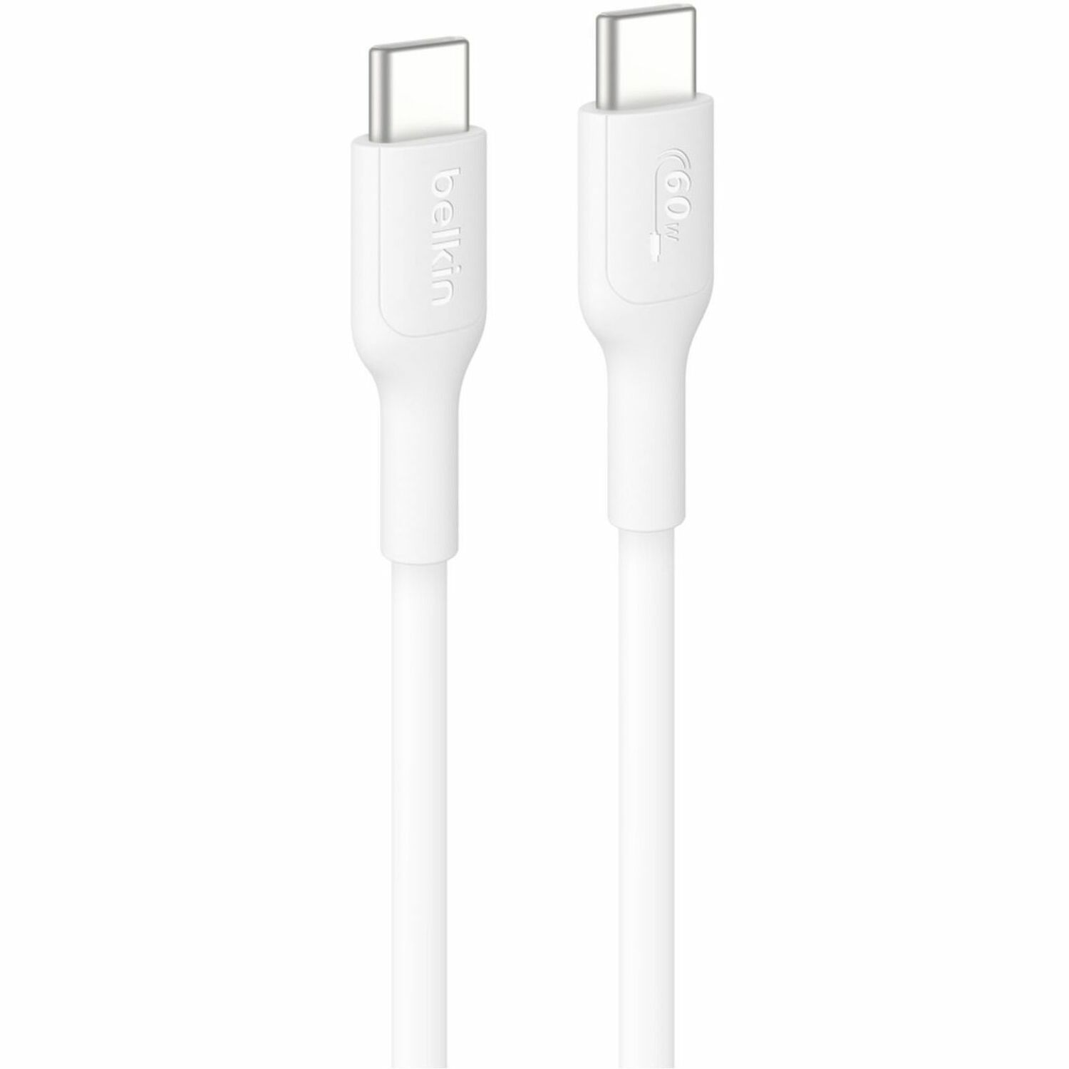 Belkin BoostCharge USB-C to USB-C Cable 60W, 3.3ft/1m, White