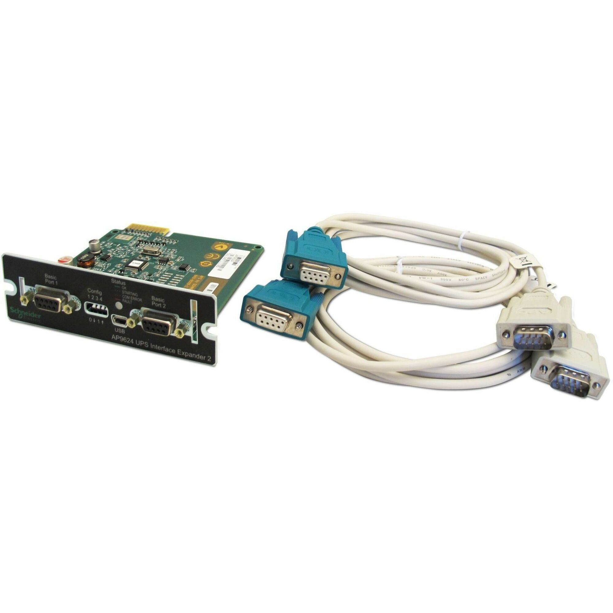 Interface ports, Management Options, UPS Interface Expander 2, additional UPS interface ports with serial shutdown support