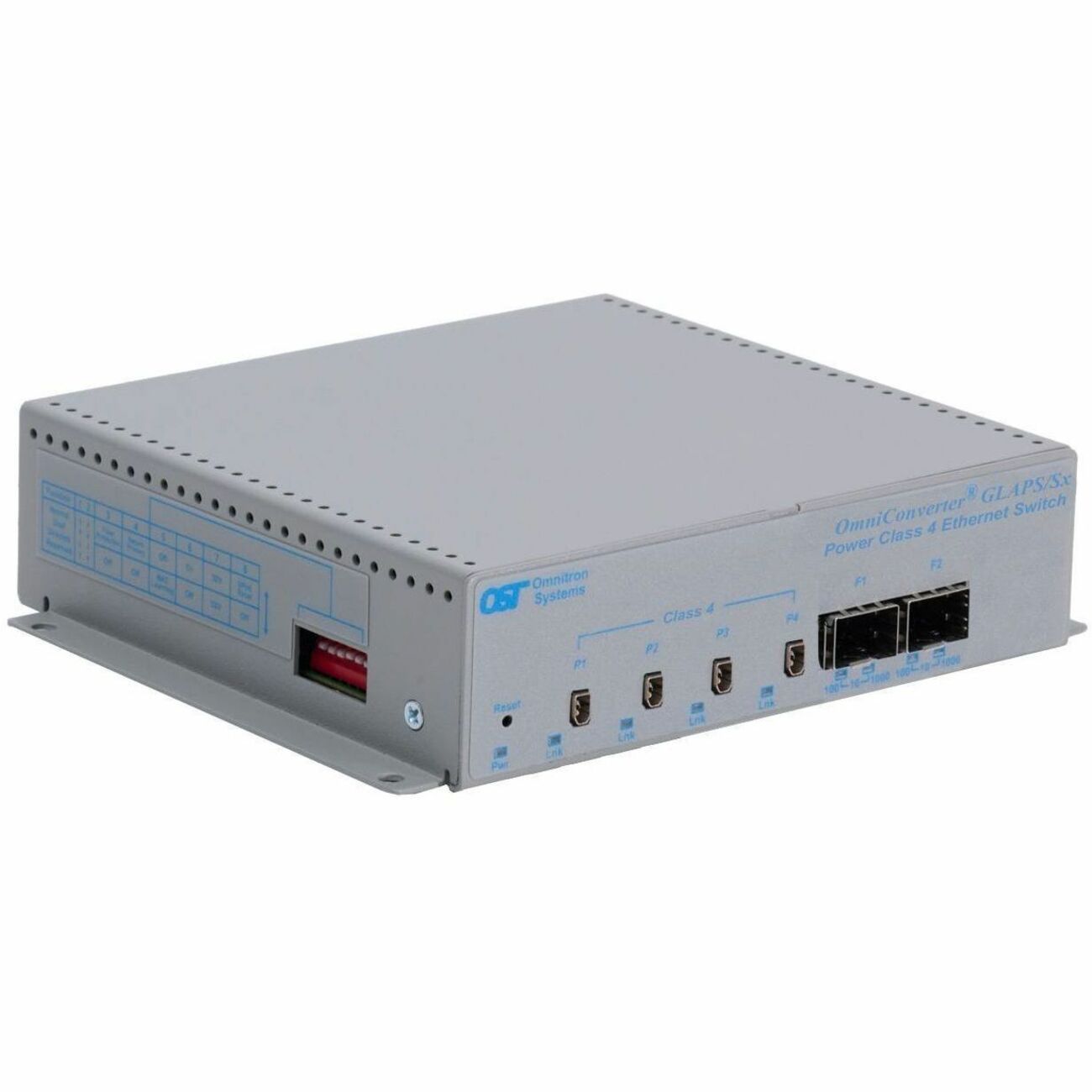 Omnitron Systems OmniConverter GLAPS/Sx Unmanaged Single Pair APS Switch