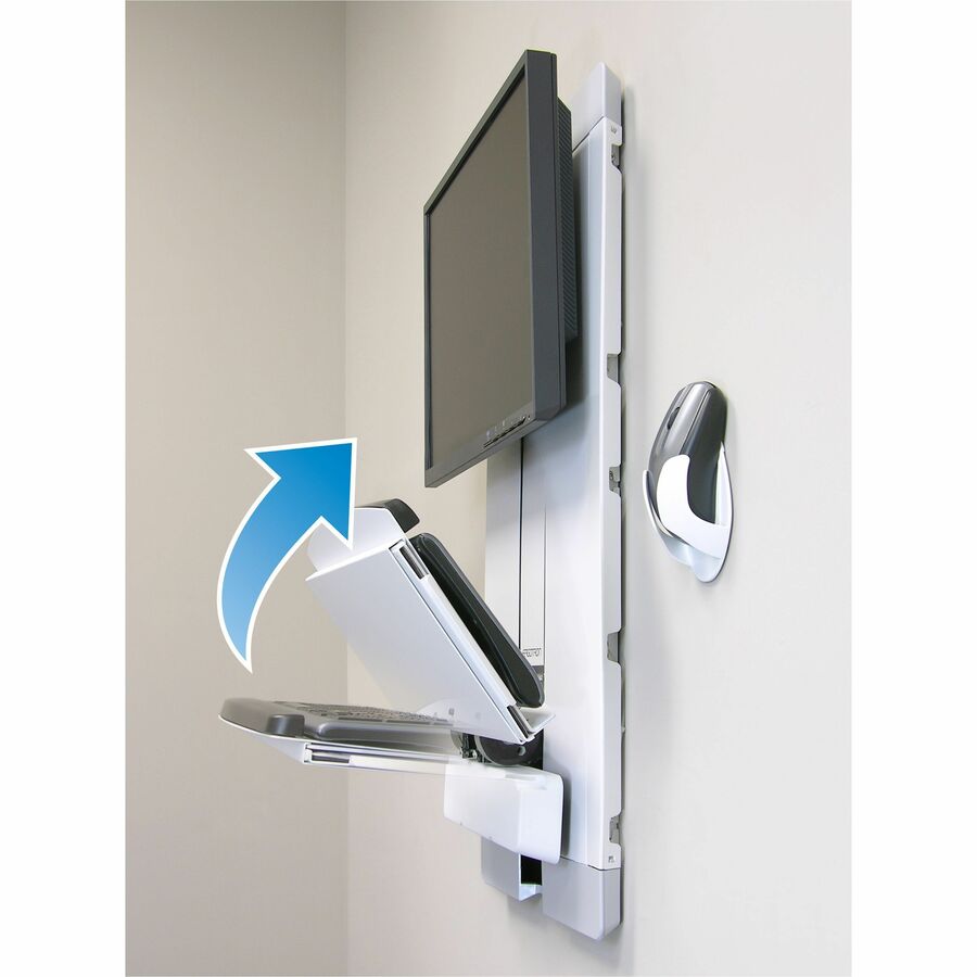 Ergotron Wall Mount for Keyboard - White