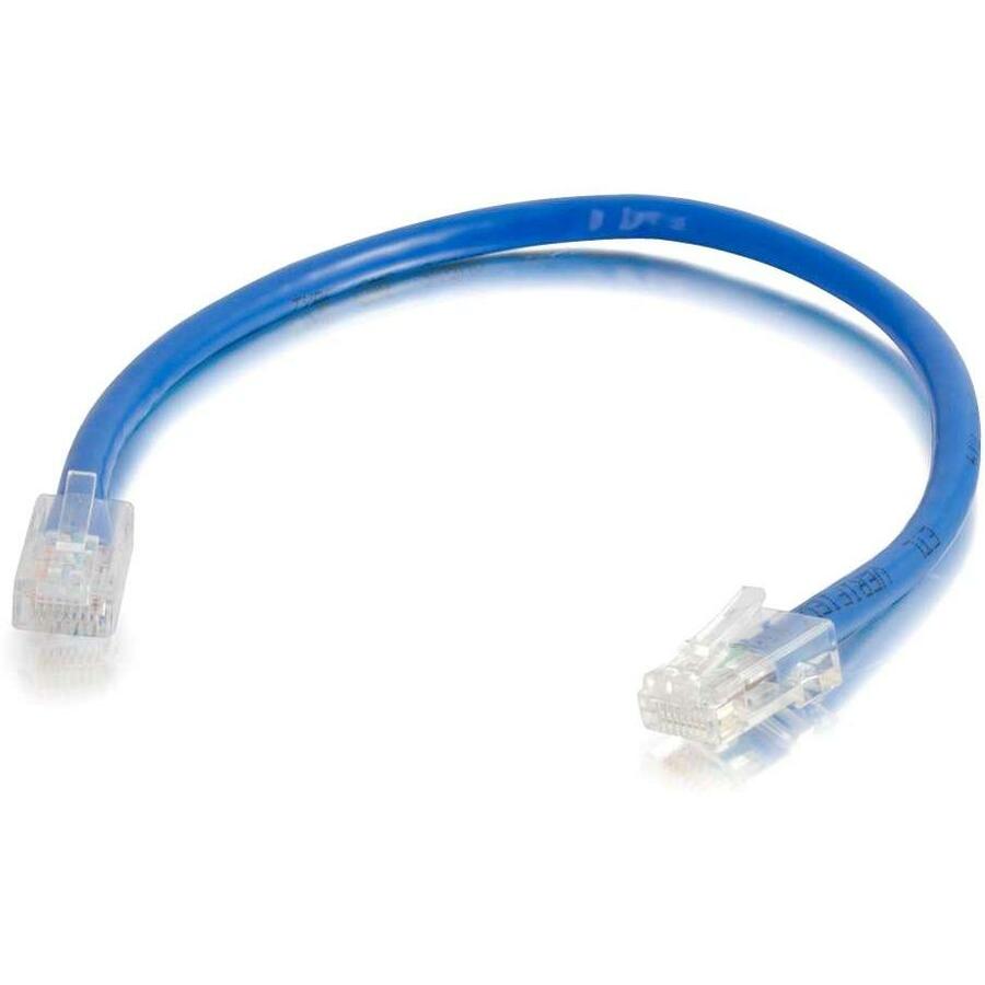 C2G-14ft Cat5E Non-Booted Unshielded (UTP) Network Patch Cable (100pk) - Blue