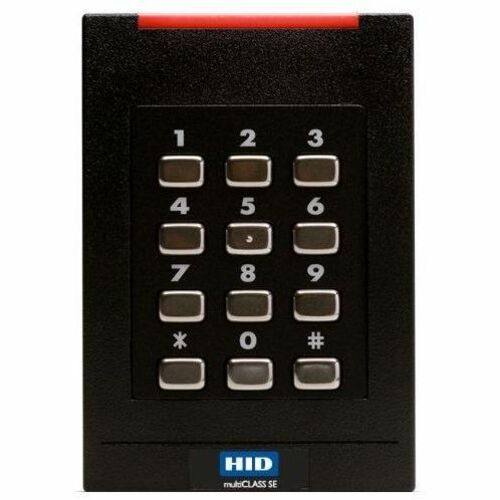 HID multiCLASS SE RPK4 Contactless Smart Card Reader - Wall Switch Keypad