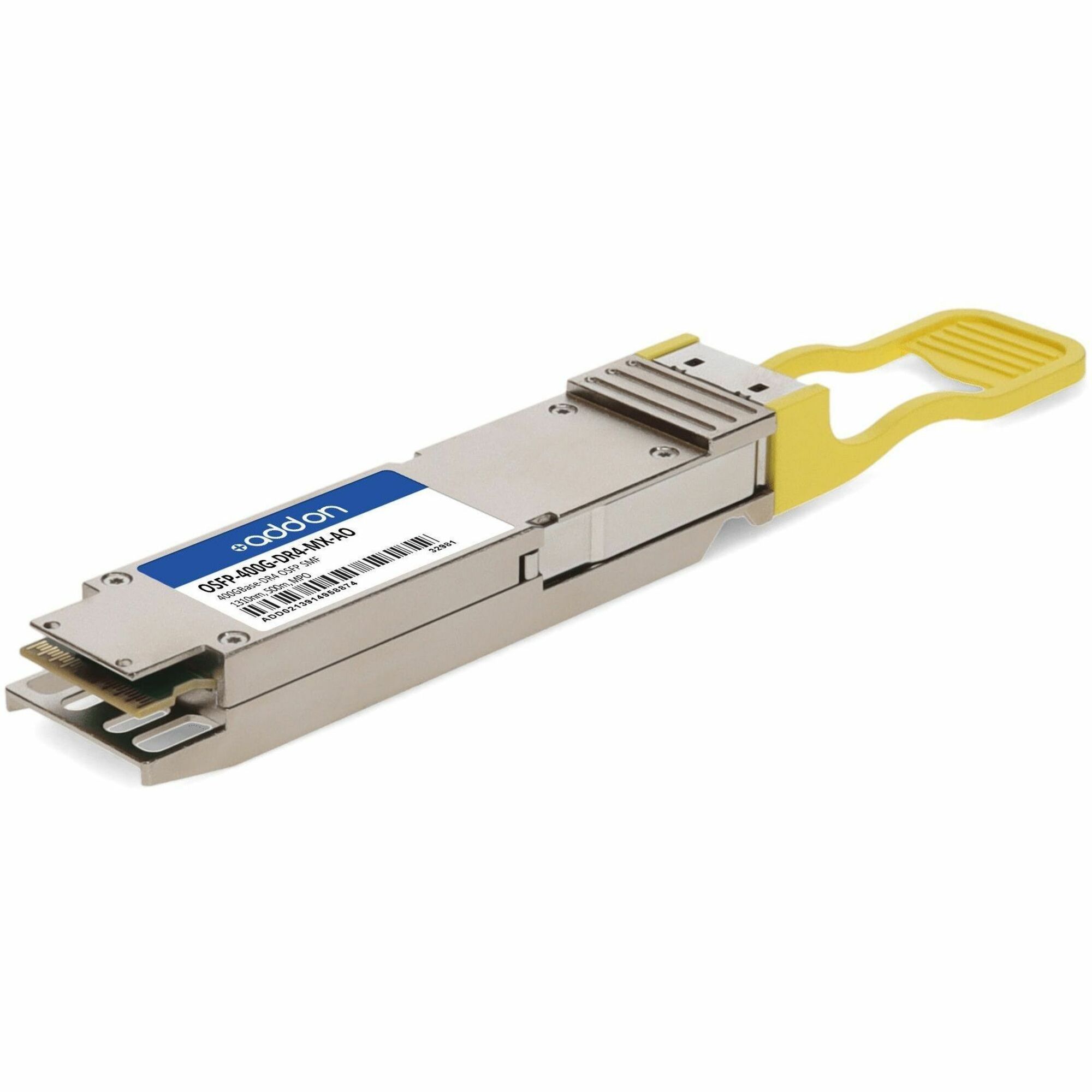 AddOn Mellanox Compatible TAA 400GBase-DR4 OSFP-IHS Transceiver (SMF, 1310nm, 500m, MPO, DOM)