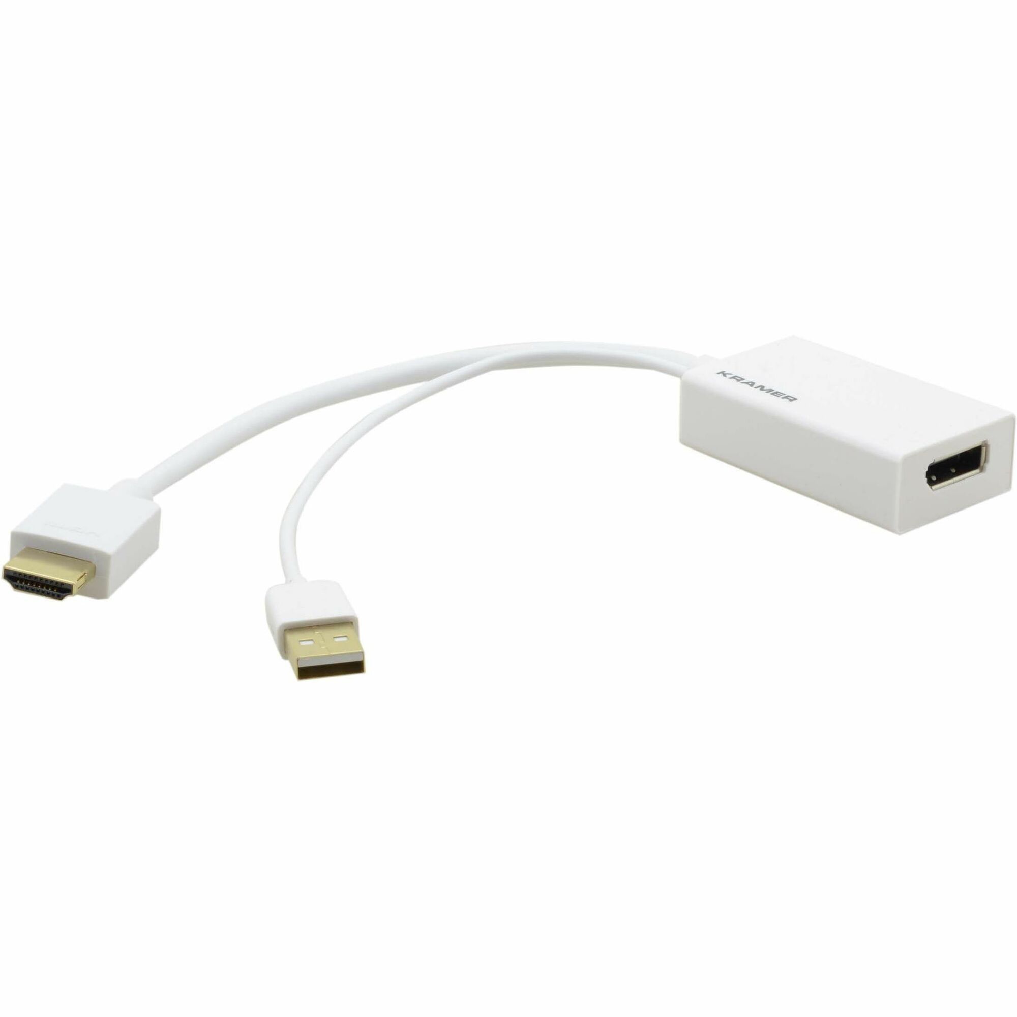 Kramer 4K HDMI (M) to DisplayPort(F) Adapter Cable