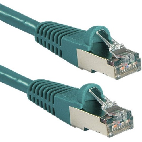 LINDY 3m CAT5e Gigabit FTP Snagless Network Cable, Green