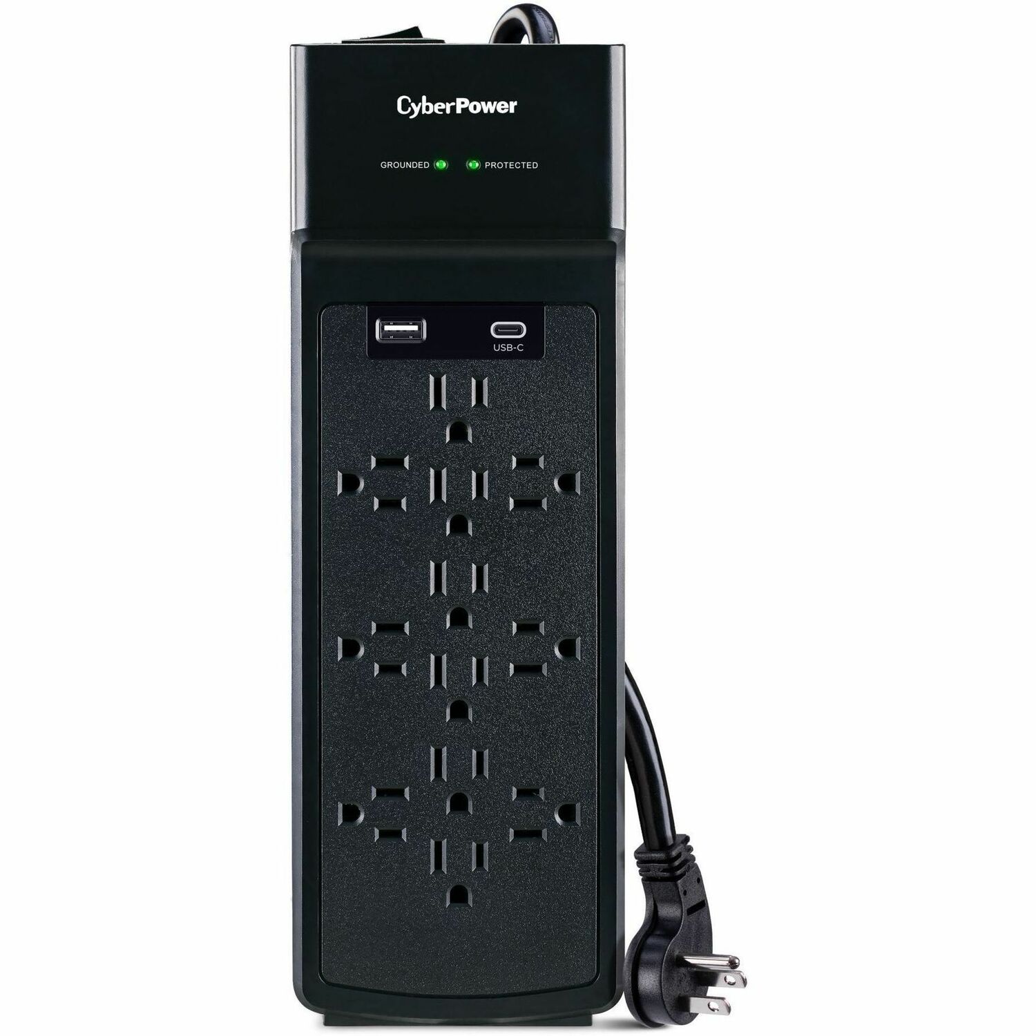 CyberPower CSP1206UC Home and Office 12 - Outlet Surge Protector with 3000 J Surge Suppression
