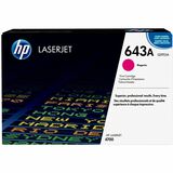 HP 643A (Q5953A) Original Laser Toner Cartridge - Single Pack - Magenta - 1 Each
