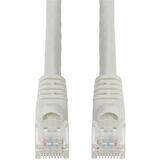 32FT WHITE CAT 6 PVC ETHERNET CABLE SNAGLESS BUBBLE BOOT RJ-45 M/M